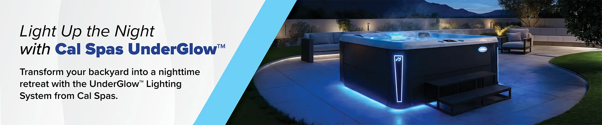 Calspas hot tub being used in a family setting - Camarillo