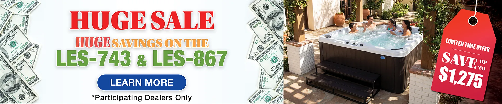 Calspas hot tub being used in a family setting - Camarillo