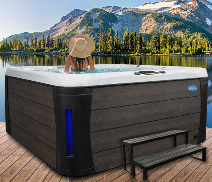Calspas hot tub being used in a family setting - hot tubs spas for sale Camarillo